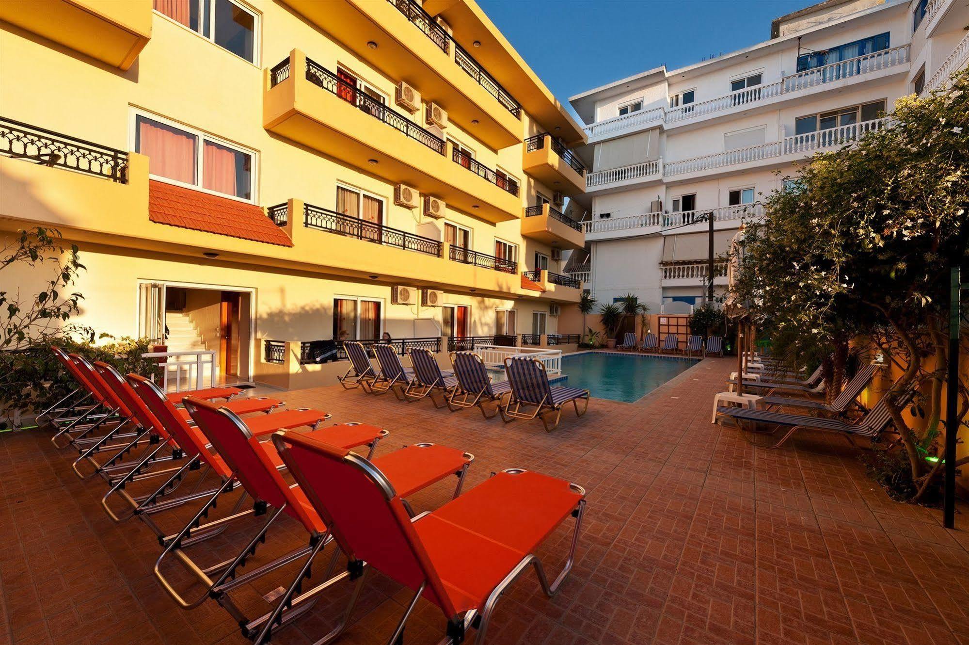 Alea Hotel Apartments Ялиссос Экстерьер фото